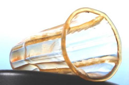 Female Condom with Teeth Lining the Inside